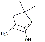 3-amino-1,7,7-trimethylbicyclo[2.2.1]heptan-2-ol Struktur