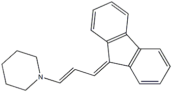  1-[3-(9H-fluoren-9-yliden)prop-1-enyl]piperidine