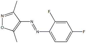 1-(2,4-difluorophenyl)-2-(3,5-dimethylisoxazol-4-yl)diaz-1-ene