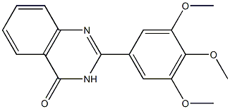 2-(3,4,5-trimethoxyphenyl)-3,4-dihydroquinazolin-4-one|