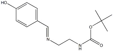 tert-butyl N-{2-[(4-hydroxybenzylidene)amino]ethyl}carbamate|