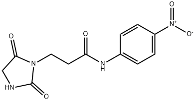 3-(2,5-dioxoimidazolidin-1-yl)-N-(4-nitrophenyl)propanamide|3-(2,5-dioxoimidazolidin-1-yl)-N-(4-nitrophenyl)propanamide