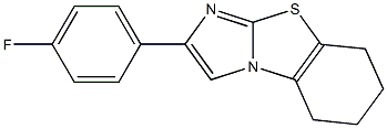 2-(4-fluorophenyl)-5,6,7,8-tetrahydroimidazo[2,1-b][1,3]benzothiazole