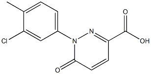 1-(3-chloro-4-methylphenyl)-6-oxo-1,6-dihydropyridazine-3-carboxylic acid