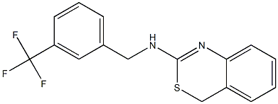  N-[3-(trifluoromethyl)benzyl]-4H-3,1-benzothiazin-2-amine