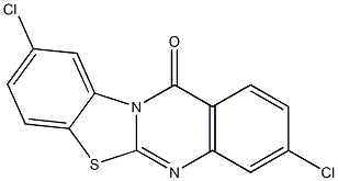 3,9-dichloro-12H-benzo[4,5][1,3]thiazolo[2,3-b]quinazolin-12-one|