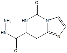 5-oxo-5,6,7,8-tetrahydroimidazo[1,2-c]pyrimidine-7-carbohydrazide Structure
