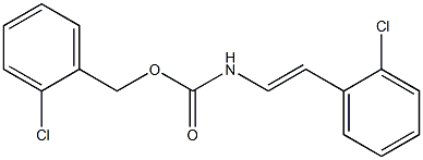 2-chlorobenzyl N-[(E)-2-(2-chlorophenyl)ethenyl]carbamate,,结构式