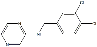 N-(3,4-dichlorobenzyl)-2-pyrazinamine Structure