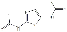 N-[2-(acetylamino)-1,3-thiazol-5-yl]acetamide Structure