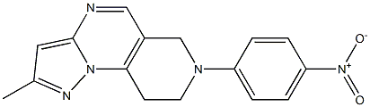 2-methyl-7-(4-nitrophenyl)-6,7,8,9-tetrahydropyrazolo[1,5-a]pyrido[3,4-e]pyrimidine|