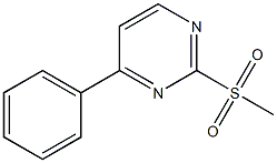 2-(methylsulfonyl)-4-phenylpyrimidine