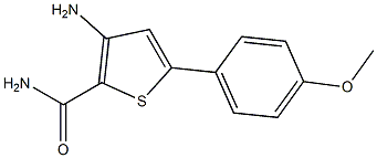 3-amino-5-(4-methoxyphenyl)thiophene-2-carboxamide