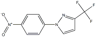 1-(4-nitrophenyl)-3-(trifluoromethyl)-1H-pyrazole Structure