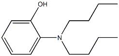 2-(Di-n-butylamino)phenol 化学構造式
