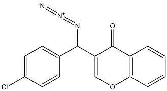 3-[azido(4-chlorophenyl)methyl]-4H-chromen-4-one|