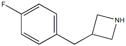 3-(4-fluorobenzyl)azetidine Structure