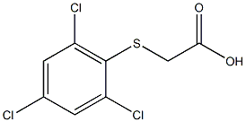 2-[(2,4,6-trichlorophenyl)thio]acetic acid|