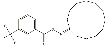 1-({[3-(trifluoromethyl)benzoyl]oxy}imino)cyclododecane|