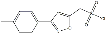 [3-(4-methylphenyl)isoxazol-5-yl]methanesulfonyl chloride