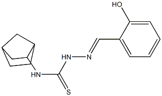 N1-bicyclo[2.2.1]hept-2-yl-2-(2-hydroxybenzylidene)hydrazine-1-carbothioamide
