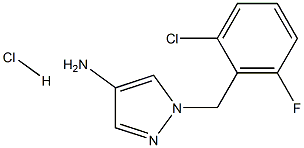 1-(2-chloro-6-fluorobenzyl)-1H-pyrazol-4-ylamine hydrachloride