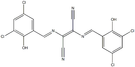 2,3-di[(3,5-dichloro-2-hydroxybenzylidene)amino]but-2-enedinitrile