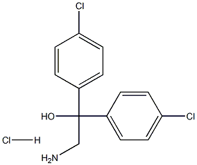 2-amino-1,1-bis(4-chlorophenyl)-1-ethanol hydra chloride