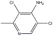 3,5-dichloro-2-methylpyridin-4-amine Struktur