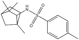 N1-(1,3,3-trimethylbicyclo[2.2.1]hept-2-yl)-4-methylbenzene-1-sulfonamide Structure