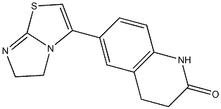 6-(5,6-dihydroimidazo[2,1-b][1,3]thiazol-3-yl)-1,2,3,4-tetrahydroquinolin-2-one Structure