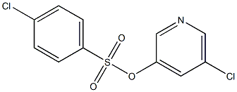  5-chloro-3-pyridyl 4-chlorobenzene-1-sulfonate