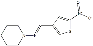 N1-[(5-nitro-3-thienyl)methylidene]piperidin-1-amine