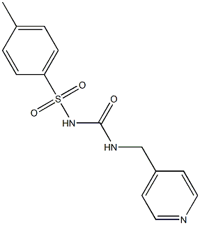  4-{[({[(4-methylphenyl)sulfonyl]amino}carbonyl)amino]methyl}pyridine