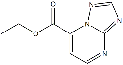 ethyl [1,2,4]triazolo[1,5-a]pyrimidine-7-carboxylate Struktur