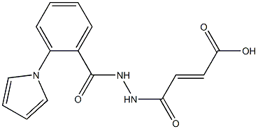 4-oxo-4-{2-[2-(1H-pyrrol-1-yl)benzoyl]hydrazino}but-2-enoic acid