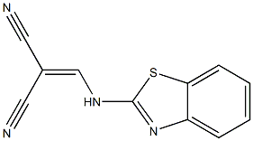 2-[(1,3-benzothiazol-2-ylamino)methylidene]malononitrile