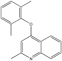 4-(2,6-dimethylphenoxy)-2-methylquinoline|