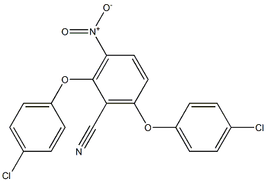 2,6-di(4-chlorophenoxy)-3-nitrobenzonitrile