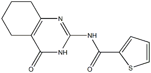 N-(4-oxo-3,4,5,6,7,8-hexahydro-2-quinazolinyl)-2-thiophenecarboxamide|