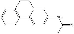 N1-(9,10-dihydrophenanthren-2-yl)acetamide 化学構造式