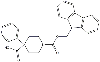 1-[(9H-9-fluorenylmethoxy)carbonyl]-4-phenyl-4-piperidinecarboxylic acid