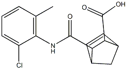  3-[(2-chloro-6-methylanilino)carbonyl]bicyclo[2.2.1]hept-5-ene-2-carboxylic acid