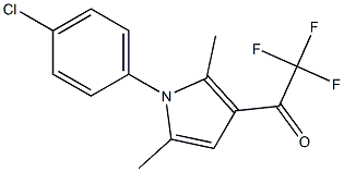 1-[1-(4-chlorophenyl)-2,5-dimethyl-1H-pyrrol-3-yl]-2,2,2-trifluoro-1-ethanone