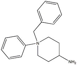 1-benzyl-N-phenyl-4-piperidinamine,,结构式