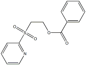 2-(2-pyridylsulfonyl)ethyl benzoate