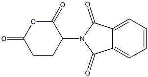 a-phtalimido-DL-Glutaric anhydride Structure