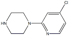 1-(4-CHLORO-2-PYRIDINYL)PIPERAZINE,,结构式