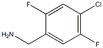 (4-chloro-2,5-difluorophenyl)methanamine,,结构式