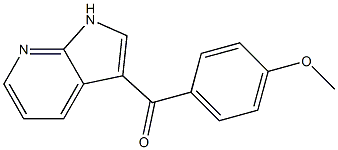 (4-methoxyphenyl)(1H-pyrrolo[2,3-b]pyridin-3-yl)methanone